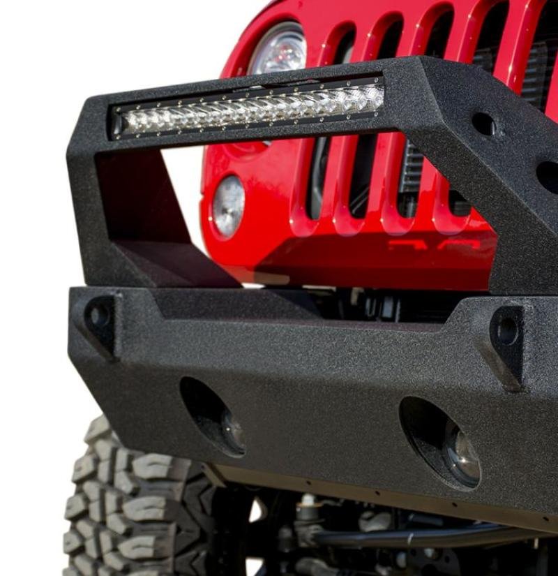 DV8 Offroad 07-18 Jeep Wrangler JK/JL Front Stubby Bumper - Crew Original