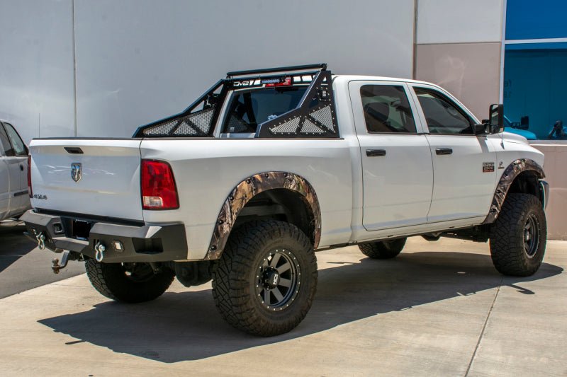 DV8 Offroad 10-18 Ram 2500/3500 Bolt On Chase Rack - Crew Original