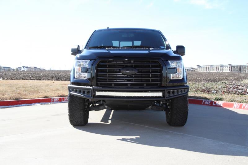 DV8 Offroad 15-18 Ford F-150 Baja Style Front Bumper - Crew Original