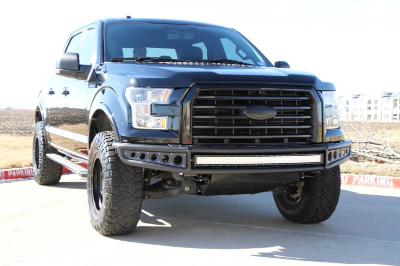 DV8 Offroad 15-18 Ford F-150 Baja Style Front Bumper - Crew Original