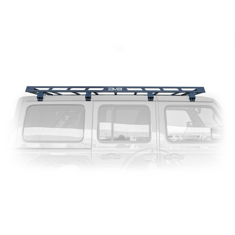 DV8 Offroad 18-21 Jeep Wrangler JL 4-Door Roof Rack - Crew Original