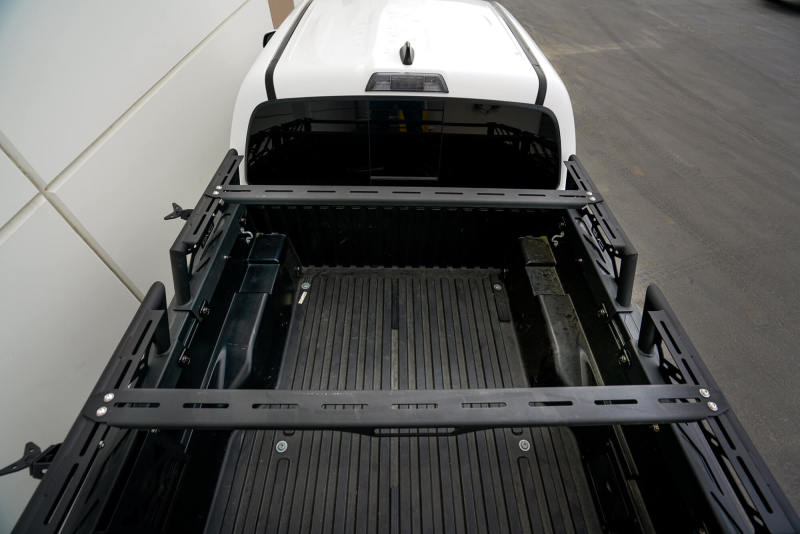 DV8 Offroad 20-22 Jeep Gladiator JT / 05-21 Toyota Tacoma Overland Bed Rack - 2pc. Adjustable - Crew Original