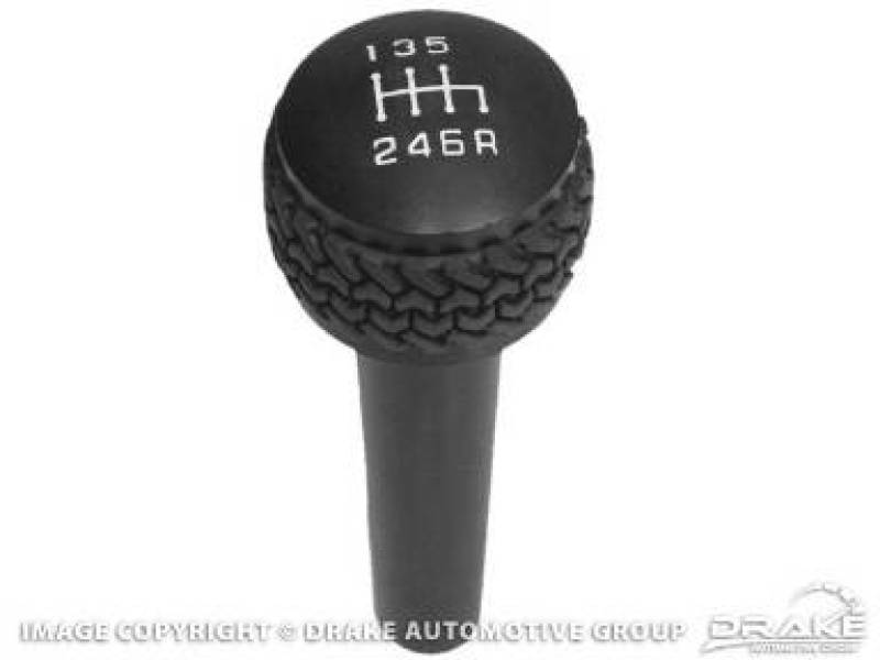 DV8 Offroad 2005-2010 Jeep TJ/JK 6-Speed Shift Knob Black Finish - Crew Original