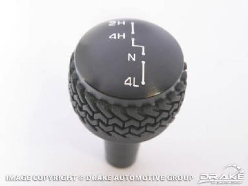 DV8 Offroad 2007-2018 Jeep JK 4WD Shift Knob Black Finish - Crew Original