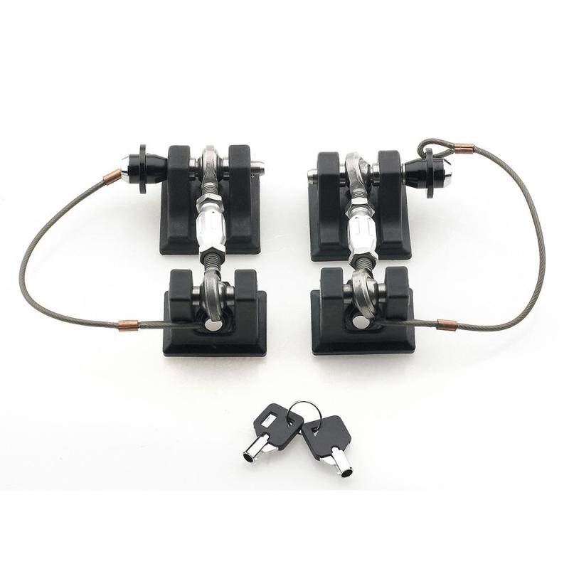 DV8 Offroad 2007-2018 Jeep JK Locking Hood Hold Downs - Crew Original