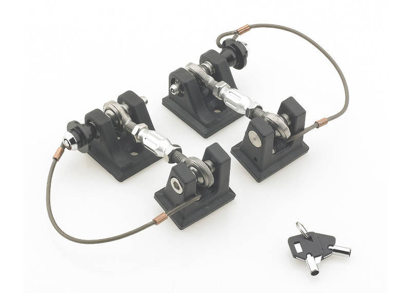 DV8 Offroad 2007-2018 Jeep JK Locking Hood Hold Downs - Crew Original