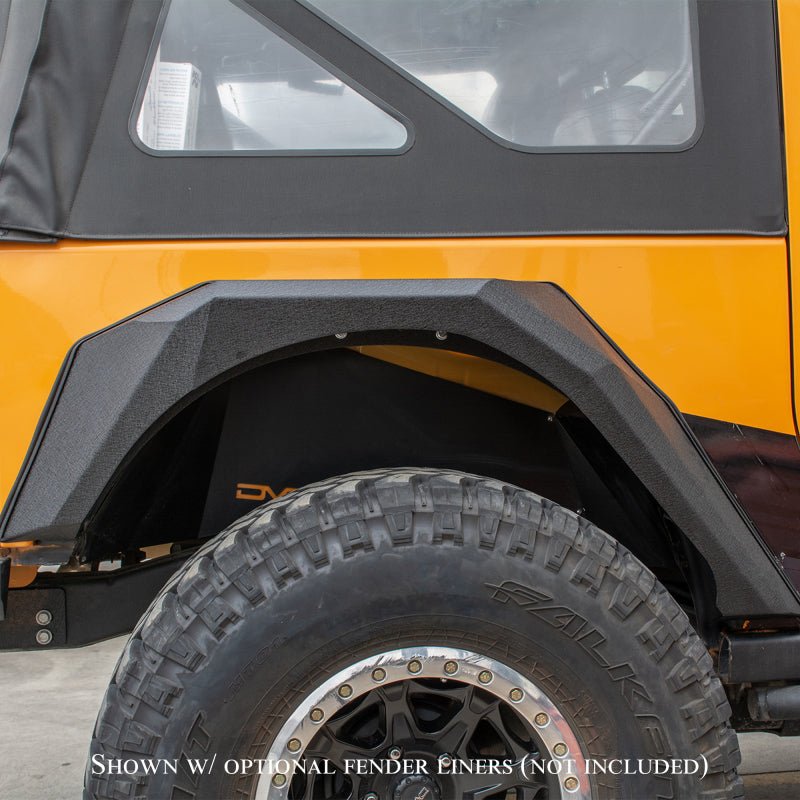 DV8 Offroad 2007-2018 Jeep Wrangler Armor Fenders - Crew Original