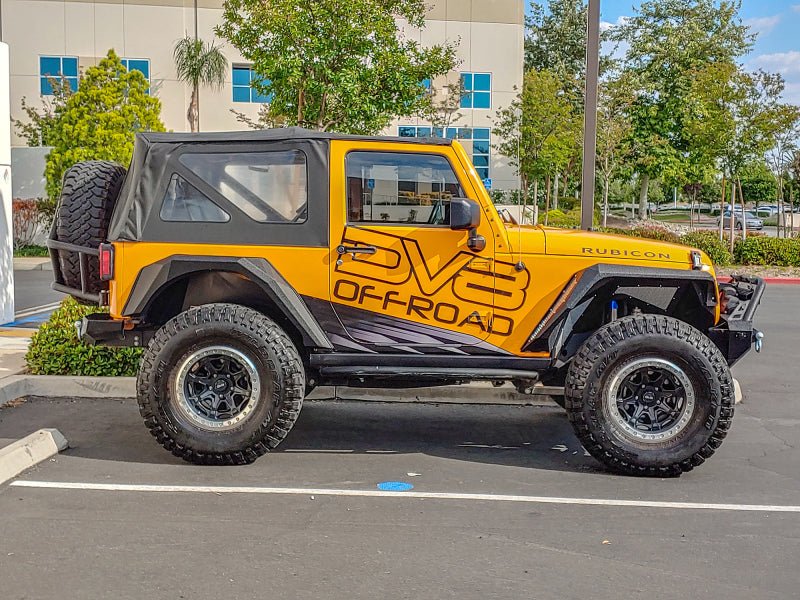 DV8 Offroad 2007-2018 Jeep Wrangler Armor Fenders - Crew Original