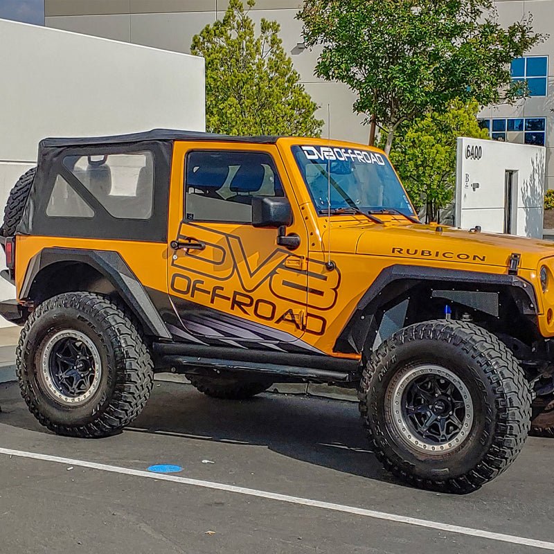 DV8 Offroad 2007-2018 Jeep Wrangler Armor Fenders - Crew Original