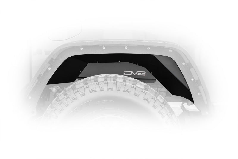 DV8 Offroad 201+ Jeep Gladiator Rear Inner Fenders - Black - Crew Original