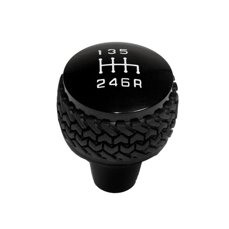 DV8 Offroad 2011-2018 Jeep JK 6-Speed Shift Knob Black - Crew Original