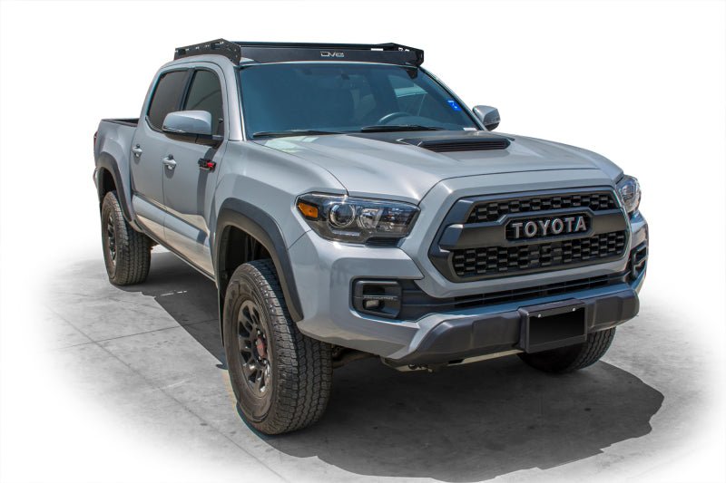 DV8 Offroad 2016+ Toyota Tacoma Aluminum Roof Rack (45in Light) - Crew Original
