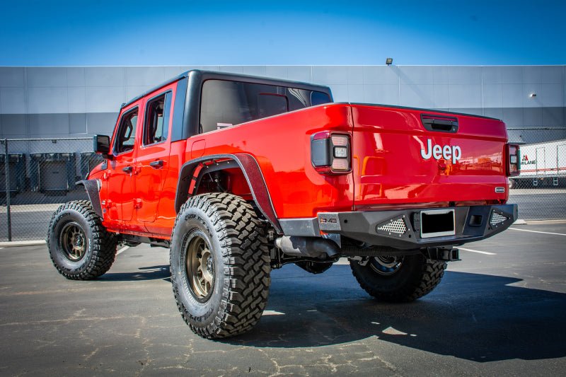 DV8 Offroad 2018+ Jeep Gladiator Rear Bumper - Crew Original
