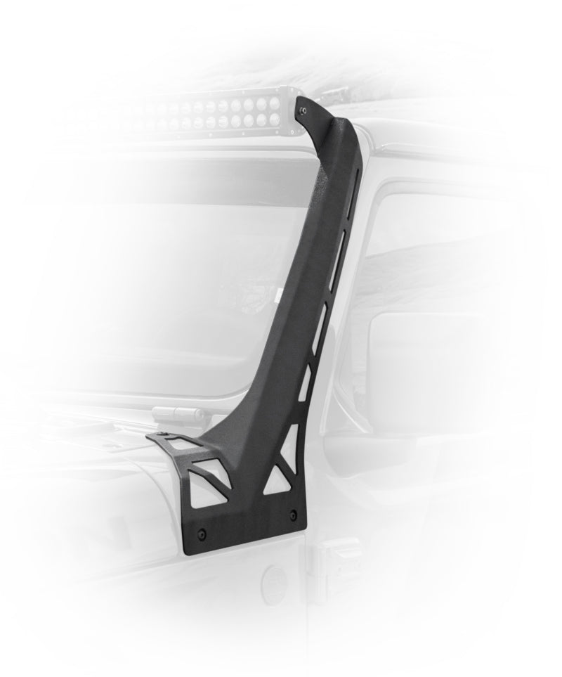 DV8 Offroad 2018+ Jeep Wrangler JL Over Windshield Light Bar Bracket - Crew Original