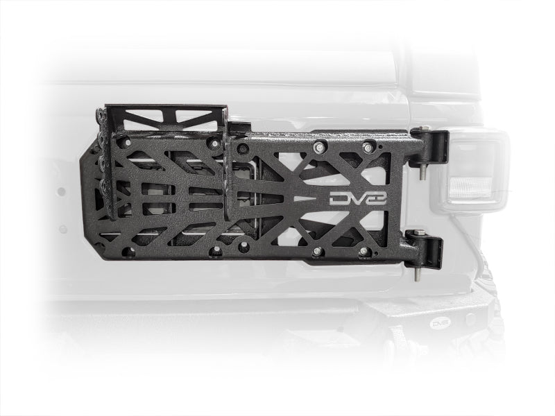 DV8 Offroad 2018+ Jeep Wrangler Tire Carrier - Crew Original