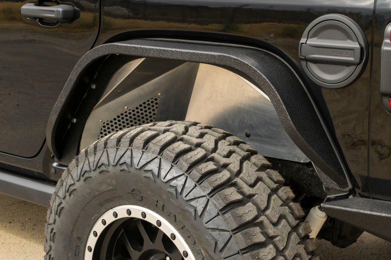 DV8 Offroad 2018+ Wrangler JL Slim Fenders w/ LED Turn Signal Lights (Set of 4) - Crew Original