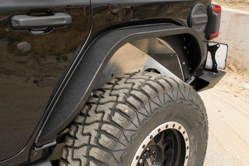 DV8 Offroad 2018+ Wrangler JL Slim Fenders w/ LED Turn Signal Lights (Set of 4) - Crew Original