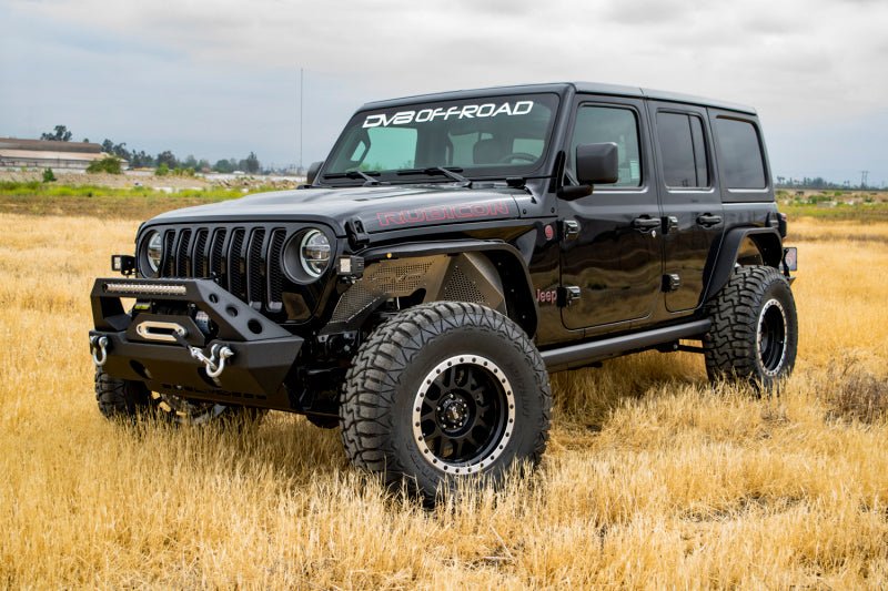 DV8 Offroad 2018+ Wrangler JL Slim Fenders w/ LED Turn Signal Lights (Set of 4) - Crew Original