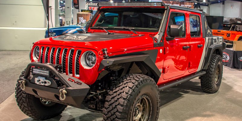 DV8 Offroad 2019+ Jeep Gladiator Armor Fenders - Crew Original