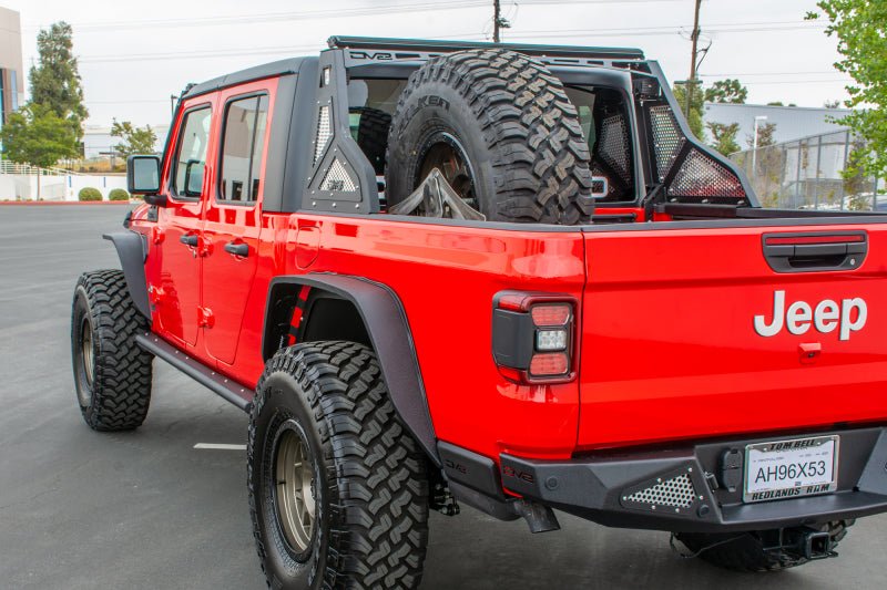 DV8 Offroad 2019+ Jeep Gladiator Bolt On Chase Rack - Crew Original