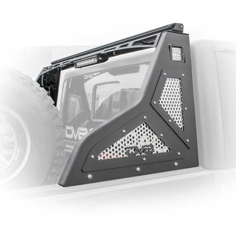 DV8 Offroad 2019+ Jeep Gladiator Bolt On Chase Rack - Crew Original