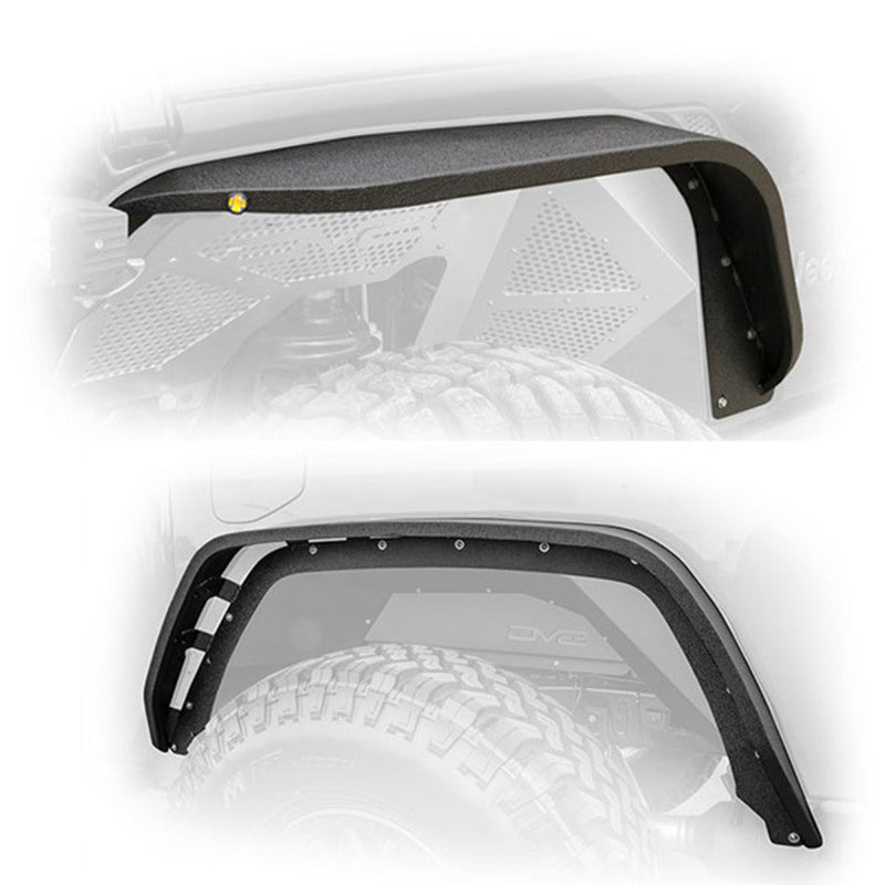 DV8 Offroad 2019+ Jeep Gladiator Fat Slim Fenders - Crew Original
