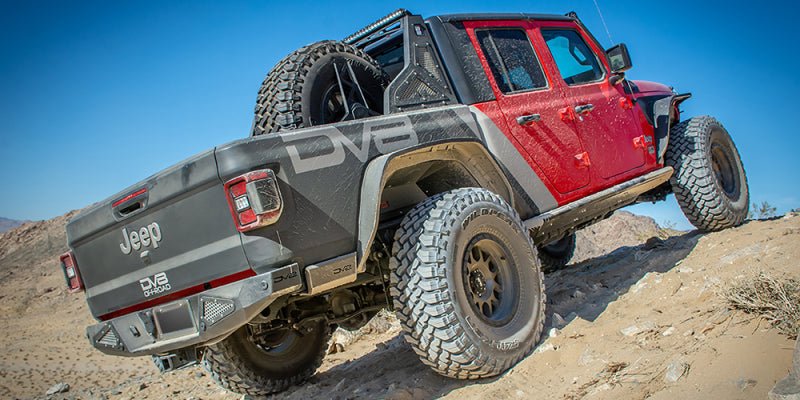 DV8 Offroad 2019+ Jeep Gladiator Fat Slim Fenders - Crew Original