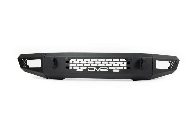 DV8 Offroad 2021+ Ford Bronco Bumper- Accommodates 20in Dual Row Light Bar & (4) 3in Pod Light Mount - Crew Original
