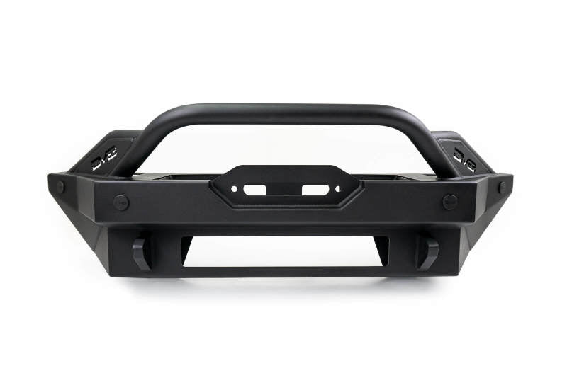 DV8 Offroad 2021+ Ford Bronco Modular Front Bumper Winch Capable w/ Auxiliary Light Mounts - Crew Original