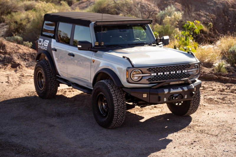 DV8 Offroad 21-22 Ford Bronco 52-Inch Straight LED Light Bar Mount - Crew Original