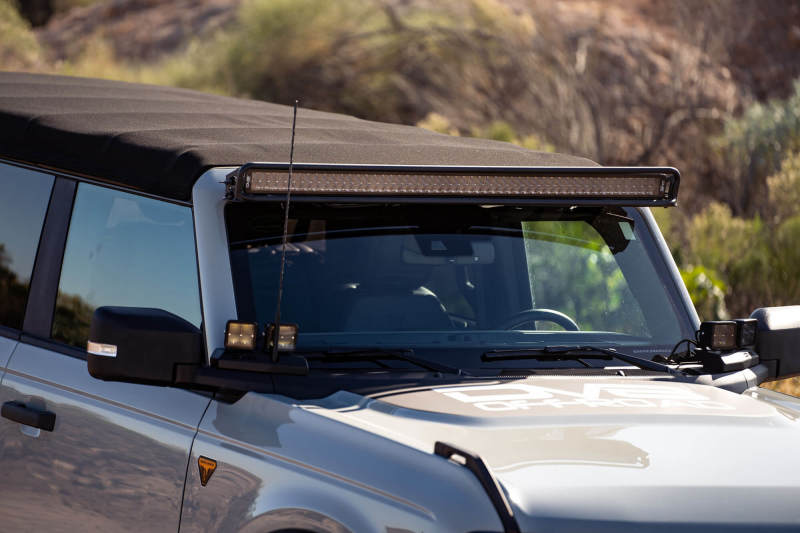 DV8 Offroad 21-22 Ford Bronco 52-Inch Straight LED Light Bar Mount - Crew Original