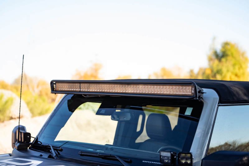 DV8 Offroad 21-22 Ford Bronco 52-Inch Straight LED Light Bar Mount - Crew Original