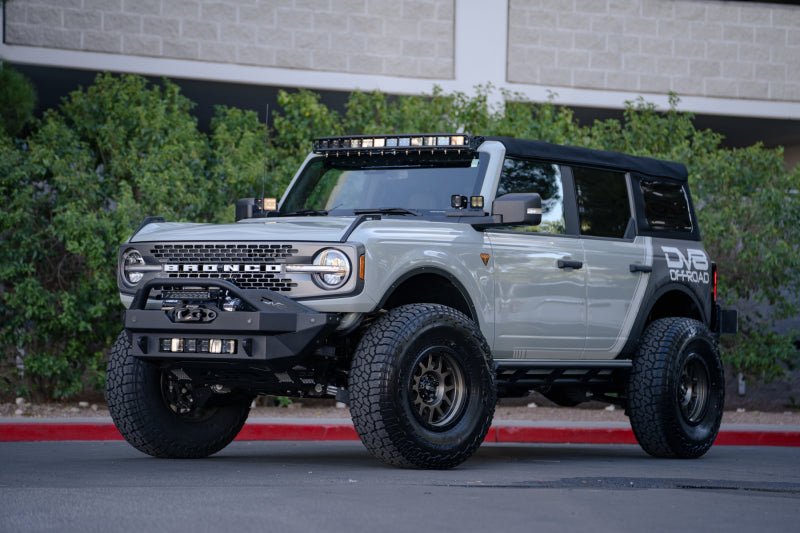 DV8 Offroad 21-22 Ford Bronco FS-15 Series Rock Sliders - Crew Original