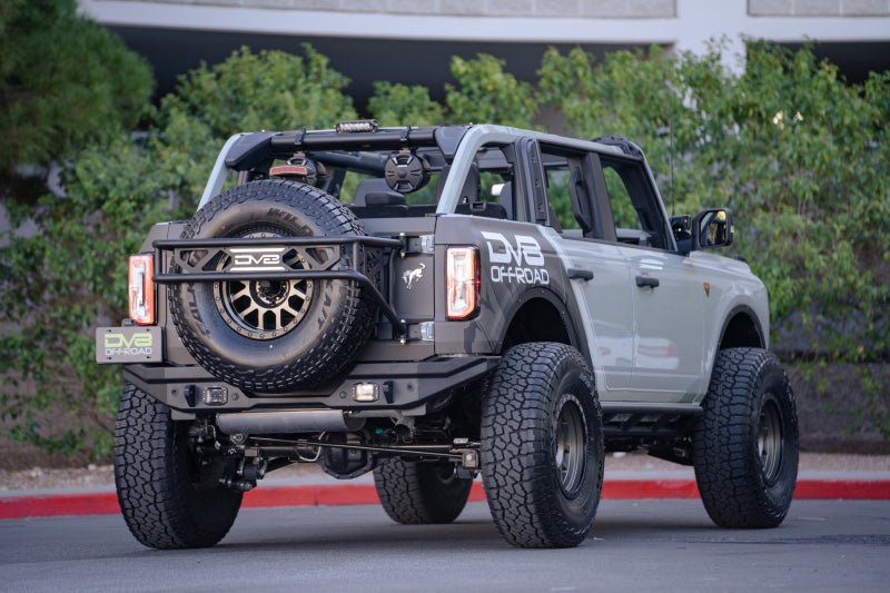 DV8 Offroad 21-22 Ford Bronco FS-15 Series Rock Sliders - Crew Original