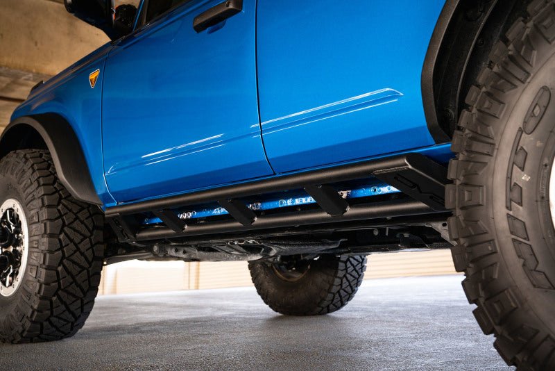 DV8 Offroad 21-22 Ford Bronco FS-15 Series Rock Sliders - Crew Original