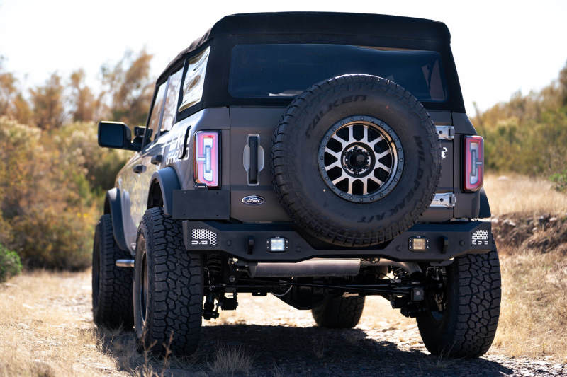 DV8 Offroad 21-22 Ford Bronco MTO Series Rear Bumper - Crew Original