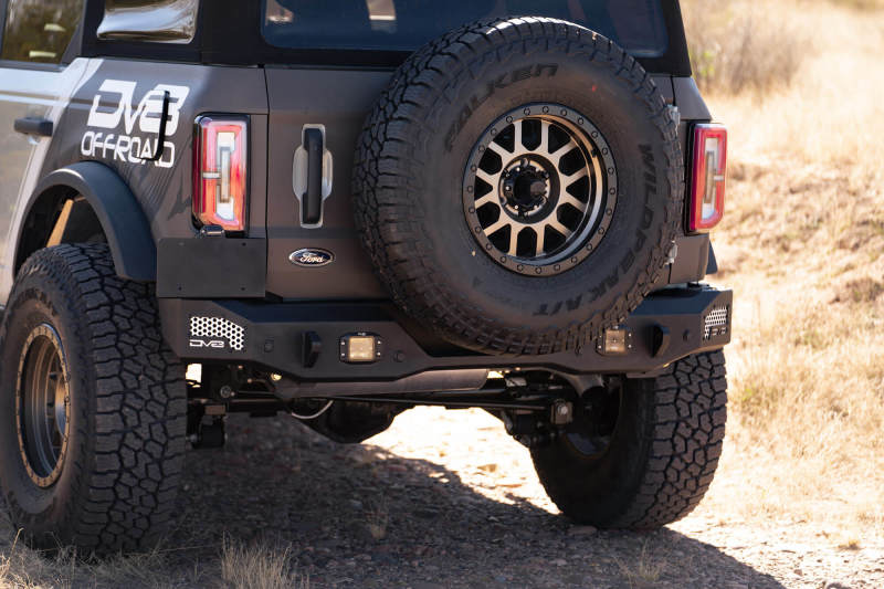 DV8 Offroad 21-22 Ford Bronco MTO Series Rear Bumper - Crew Original