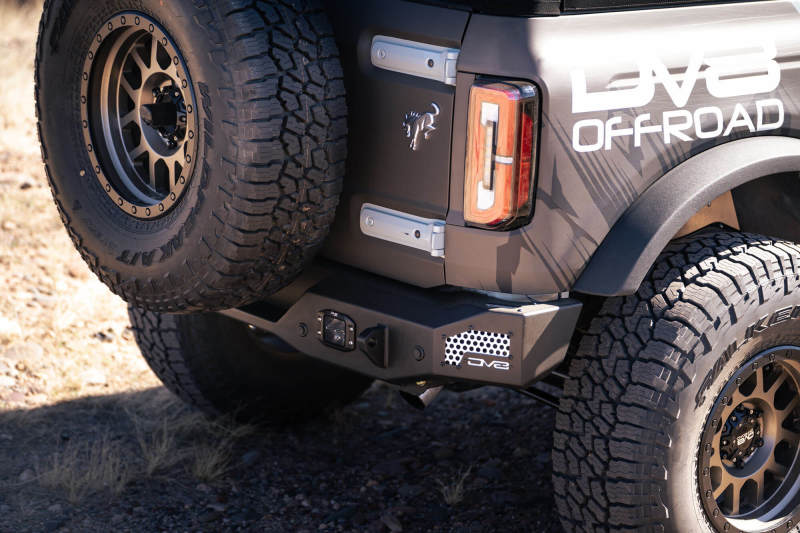 DV8 Offroad 21-22 Ford Bronco MTO Series Rear Bumper - Crew Original