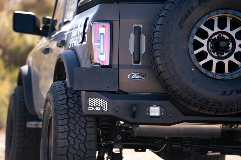DV8 Offroad 21-22 Ford Bronco MTO Series Rear Bumper - Crew Original