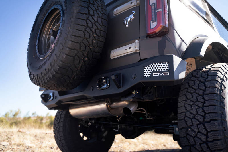 DV8 Offroad 21-22 Ford Bronco MTO Series Rear Bumper - Crew Original