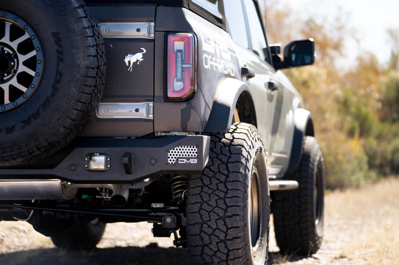 DV8 Offroad 21-22 Ford Bronco MTO Series Rear Bumper - Crew Original
