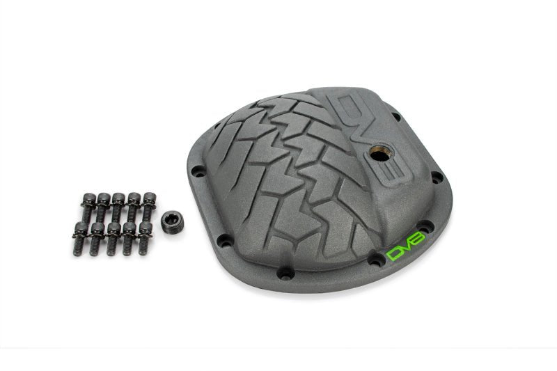 DV8 Offroad HD Dana 35 Diff Cover Cast Iron Gray Powdercoat - Crew Original