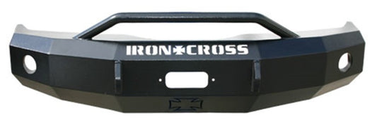 Iron Cross 11-14 Chevrolet Silverado 2500/3500 Heavy Duty Push Bar Front Bumper - Matte Black