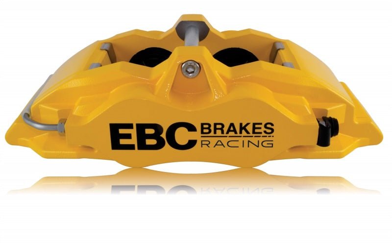 EBC Racing 2014+ Audi S1 (8X) Front Right Apollo-4 Yellow Caliper - Crew Original
