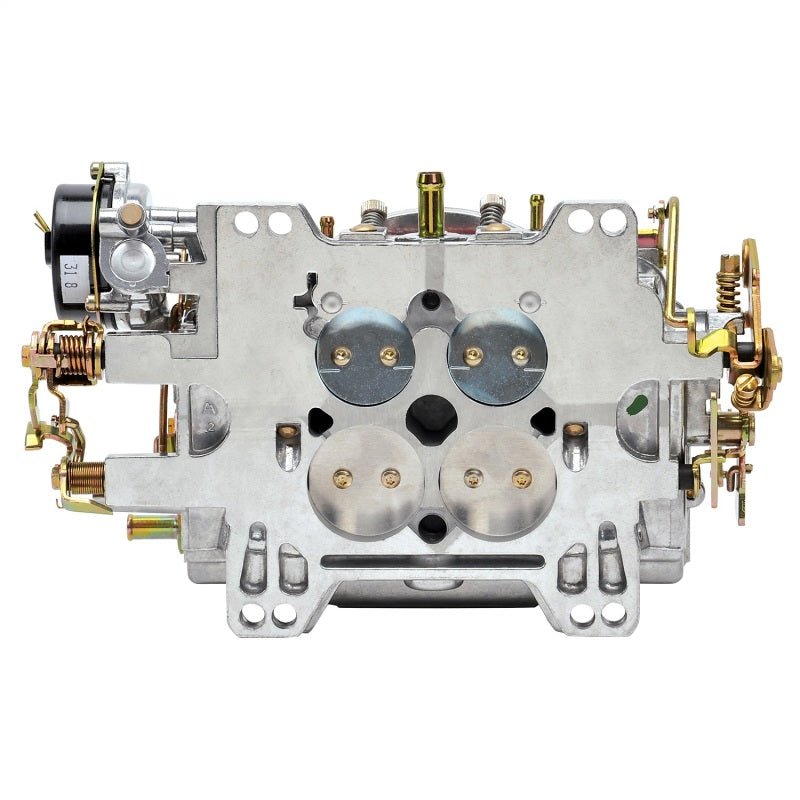 Edelbrock Carburetor Performer Series 4-Barrel 600 CFM Electric Choke Satin Finish - Crew Original