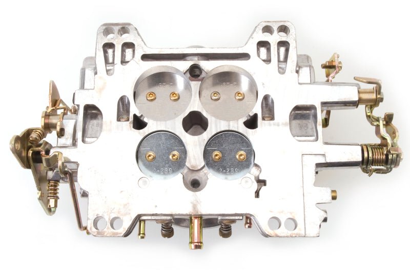 Edelbrock Carburetor Performer Series 4-Barrel 600 CFM Manual Choke Satin Finish - Crew Original