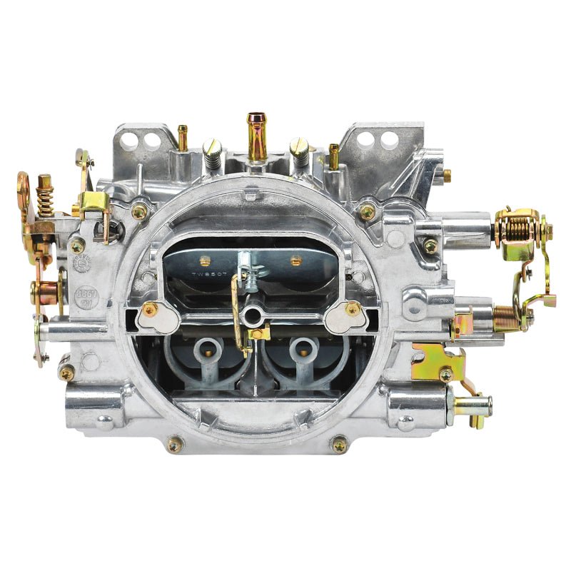 Edelbrock Carburetor Performer Series 4-Barrel 600 CFM Manual Choke Satin Finish - Crew Original