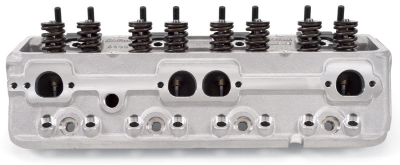 Edelbrock Cylinder Head E-Street SB Chevrolet 64cc (Complete Pair) - Crew Original