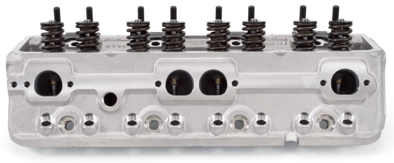 Edelbrock Cylinder Head E-Street SB Chevrolet 64cc (Complete Pair) - Crew Original