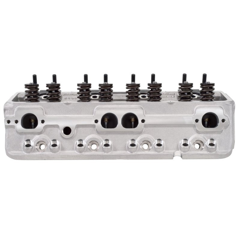Edelbrock Cylinder Head E-Street SB Chevrolet 64cc (Complete Pair) - Crew Original